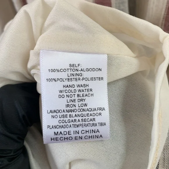 LISTICLE dress size large linen - Picture 5 of 7